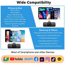Clip-On Wireless Mic For Mobile Vloggers