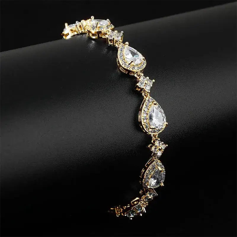 Gold Filled Wedding Tennis Bracelet — product image 6