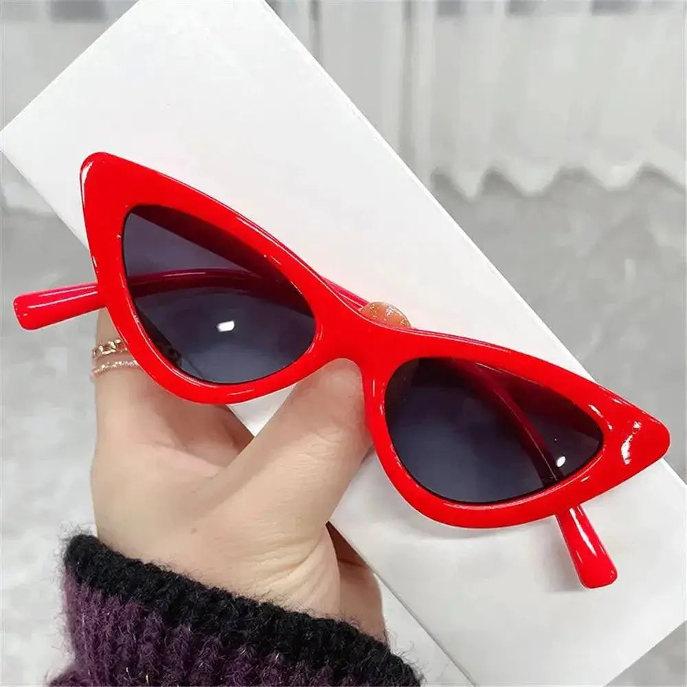UV400 Cat Eye Sunglasses For Kids Vintage Frame Classic