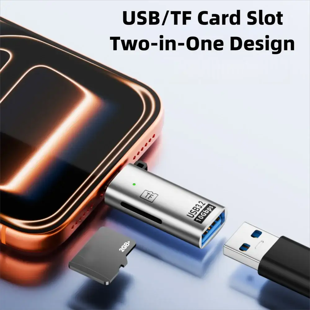 Usb C Card Reader Adapter Type C To Tf — product view 2