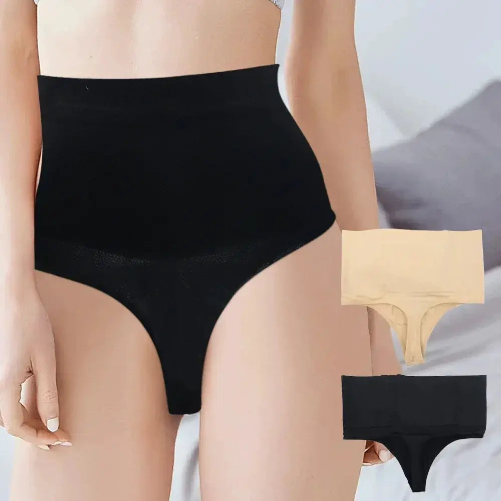 High Waist Tummy Control Butt Lifter Thong For Comfort