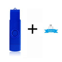 USB Flash Drive 3-in-1 Metal Pen Drive High Capacity Storage