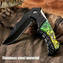 Pocket Folding Knife - Sharp Stainless Steel Blade