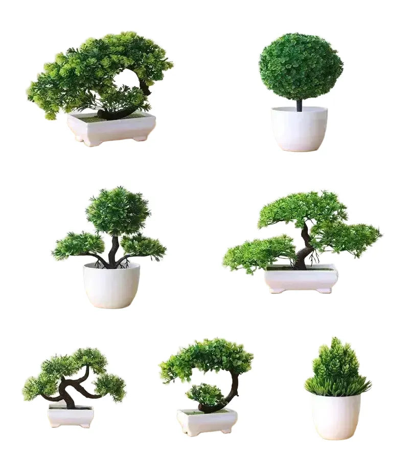 Maintenance-Free Bonsai Decor for Desk — zhuoyecao green