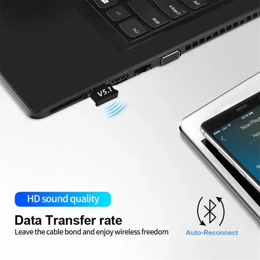 Bluetooth Transmitter Receiver Adapter Enhanced Connectivity