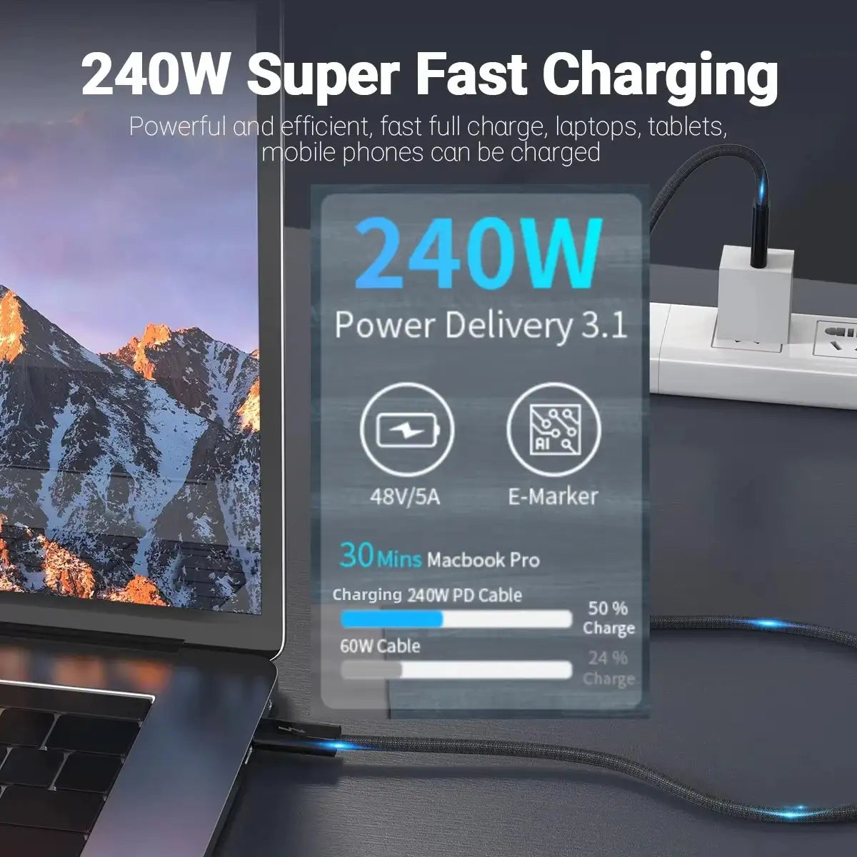 TypeC Cable Thunderbolt — product view 3