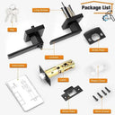 Bedroom Door Locks - Sturdy Copper Handle Set