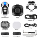 Anchtek Motorcycle Anti-Theft Alarm Wireless Security System