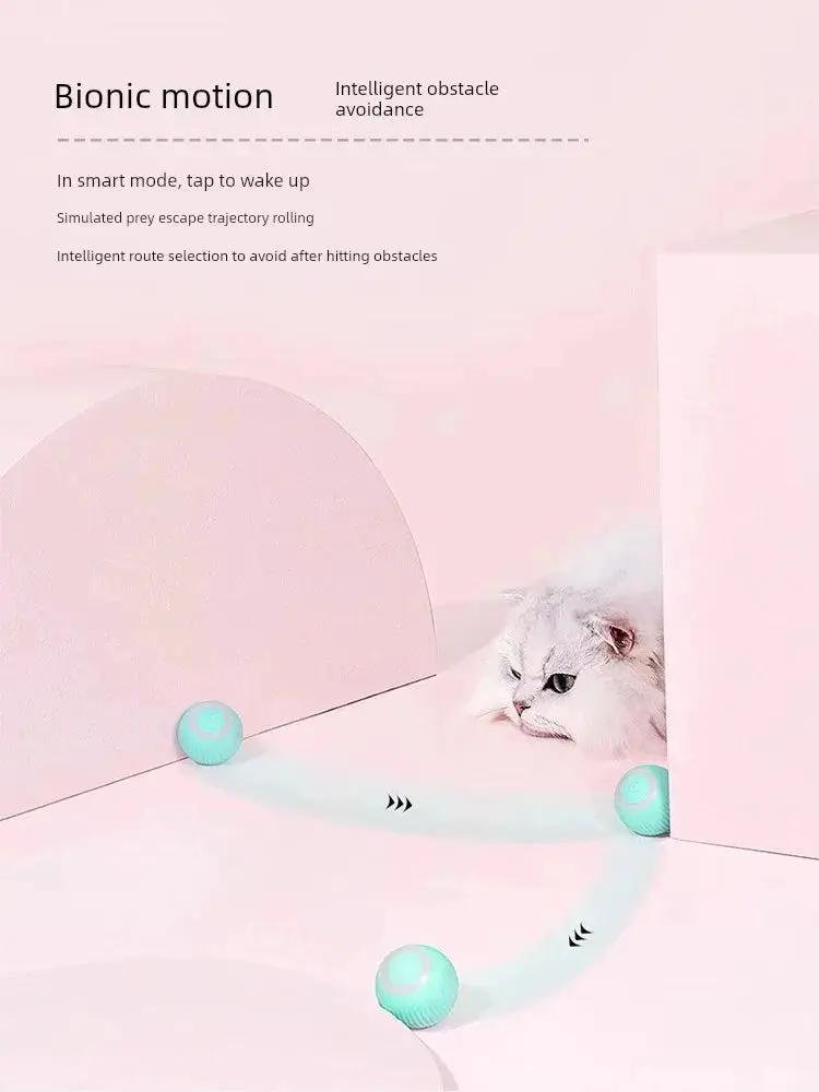 Electric Self-Soothing Stuffed Kitten Toy For Kids