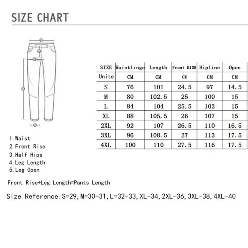 Men's Stretch Slim Fit Jeans Casual Denim Pants For Men