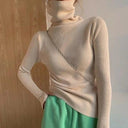 Korean Style Turtleneck Sweater Cozy Winter Fashion Essential