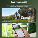 No-Wiring Solar Outdoor Camera for Homes