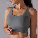 Women's High Stretch Yoga Bra Tank Top for Gym Use
