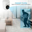5MP WiFi Surveillance Camera with Automatic Tracking Night Vision
