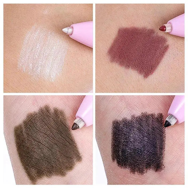 4 In 1 Multi Functional Lip Liner Eyeliner Eyebrow Set