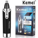 Kemei Nose Hair Trimmer - Waterproof Cleaning