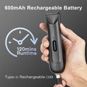 Electric Groin Trimmer - Safe Waterproof Shave