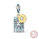 Sterling Silver Star Moon Sun