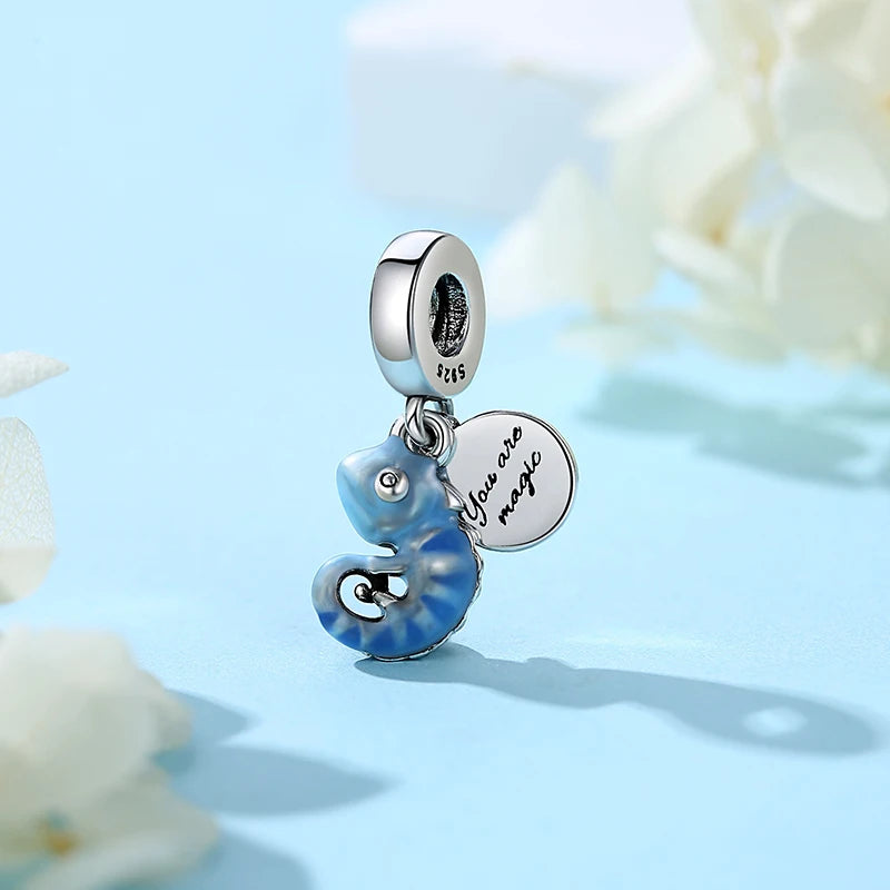 Sterling Silver Charm Firefly Butterfly