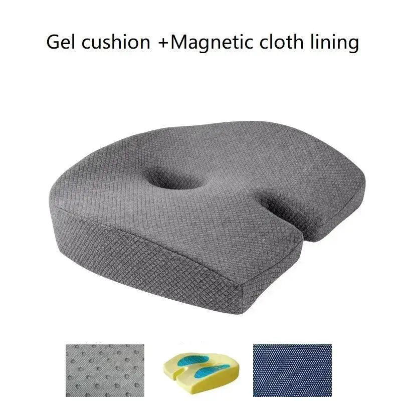 Ergonomic Memory Foam Seat Cushion Tailbone Pain Relief