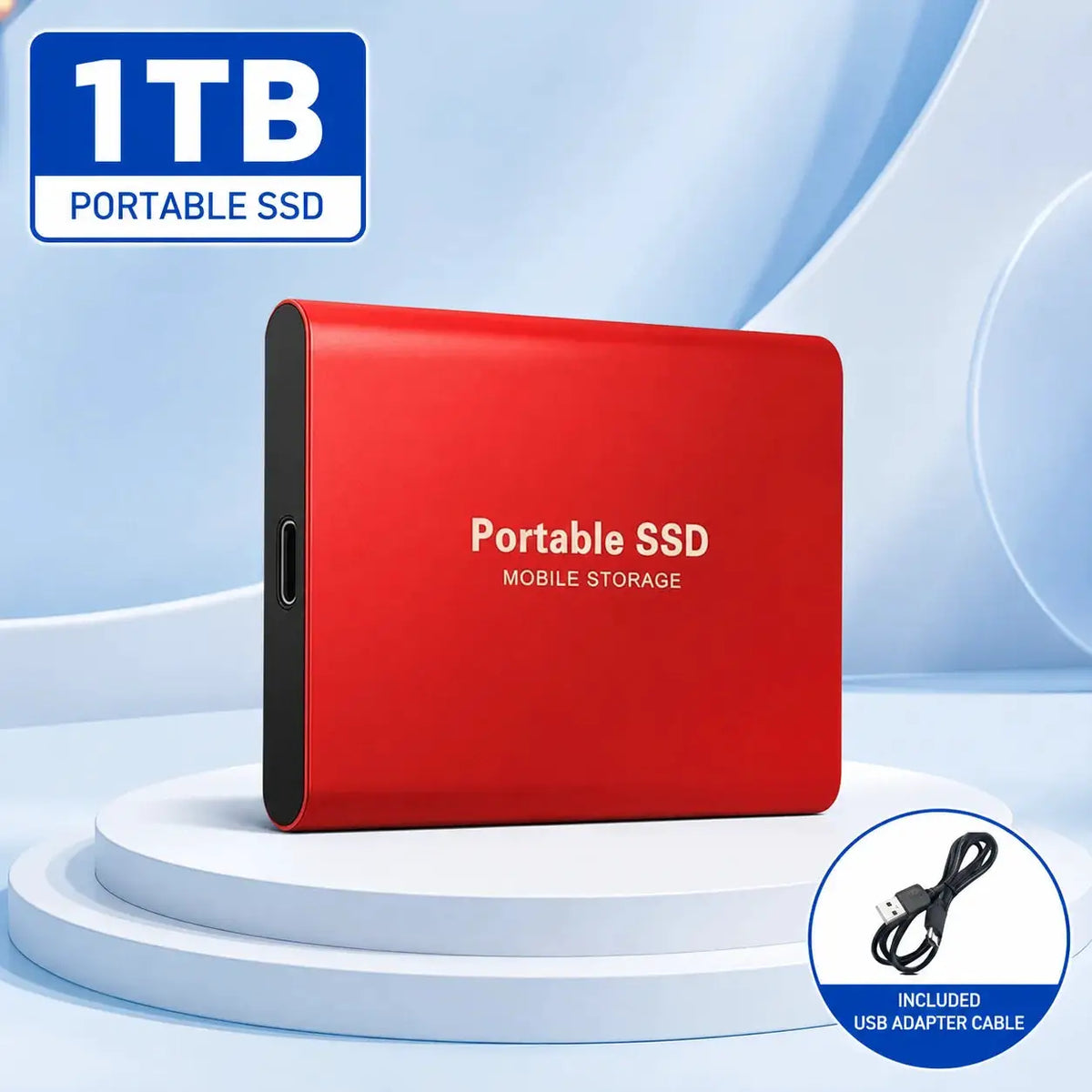 Portable External SSD - Fast Secure Data Backup — product view 10