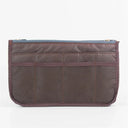 Makeup Bag - Foldable Double Zipper Travel Case