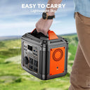 Portable Solar Power Station for Outdoor Use