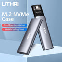 Uthai M.6 Hard Disk Box 3.1 Dual Protocol NVME NGFF SSD Case