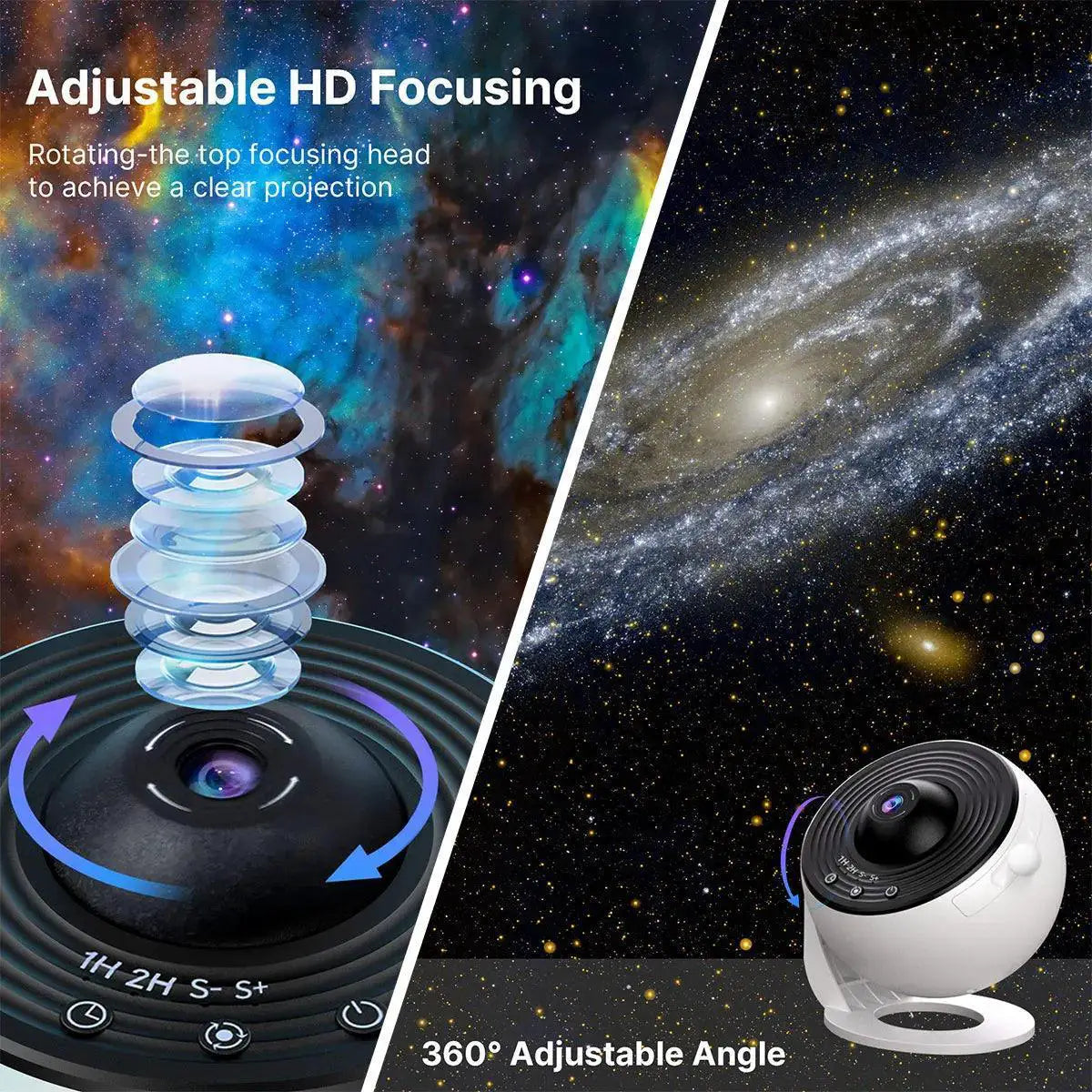 13 In 1 Galaxy Projector Aurora Night Light For Kids Adults