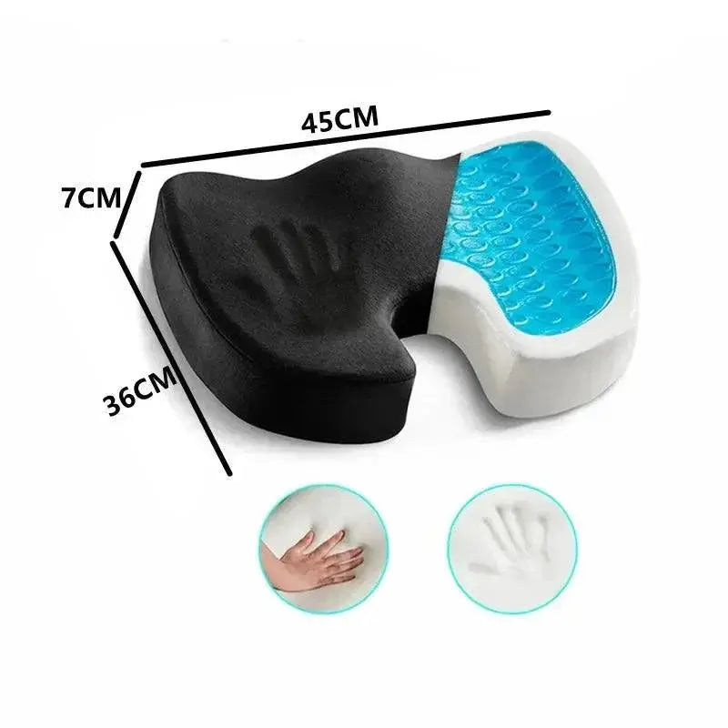 Orthopedic Memory Foam Coccyx Gel Seat Cushion Pain Relief