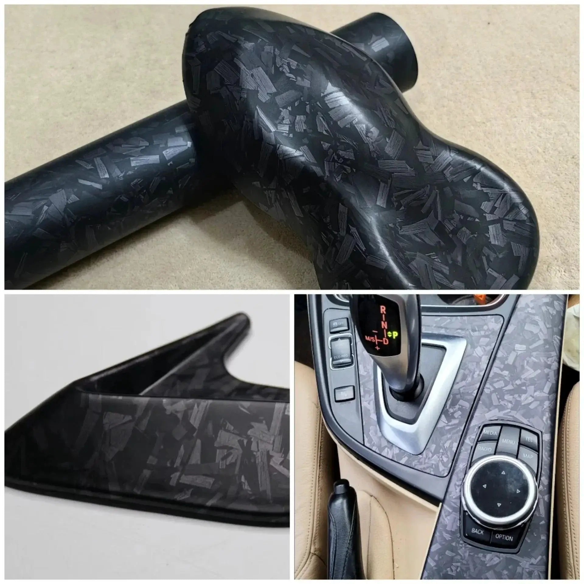 Forged Carbon Fiber Vinyl Wrap Roll Premium Quality Film
