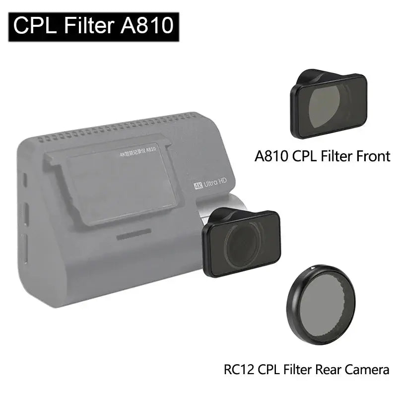 CPL Filter For 70mai A810 RC12 RC24 Rear Cameras Compatible - stepyours.com