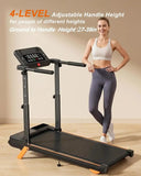 3.5HP Pro Multifunctional Walking Pad Treadmill With Incline Desk