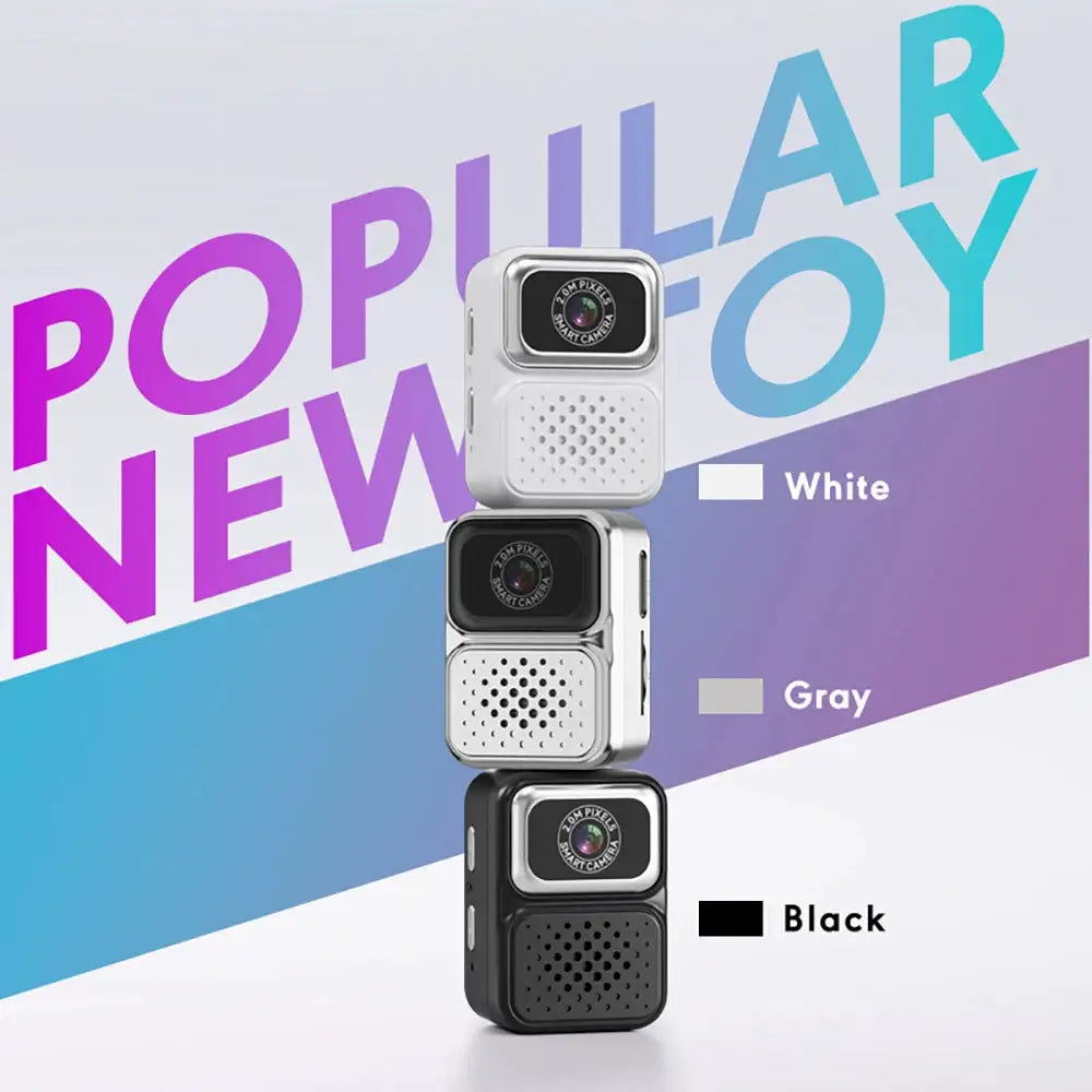 S130 Thumb Keychain Camera with 0.96inch Mini Action Camera Retro Support Memory Card 480P Very Small Camcorder Video Recorder
