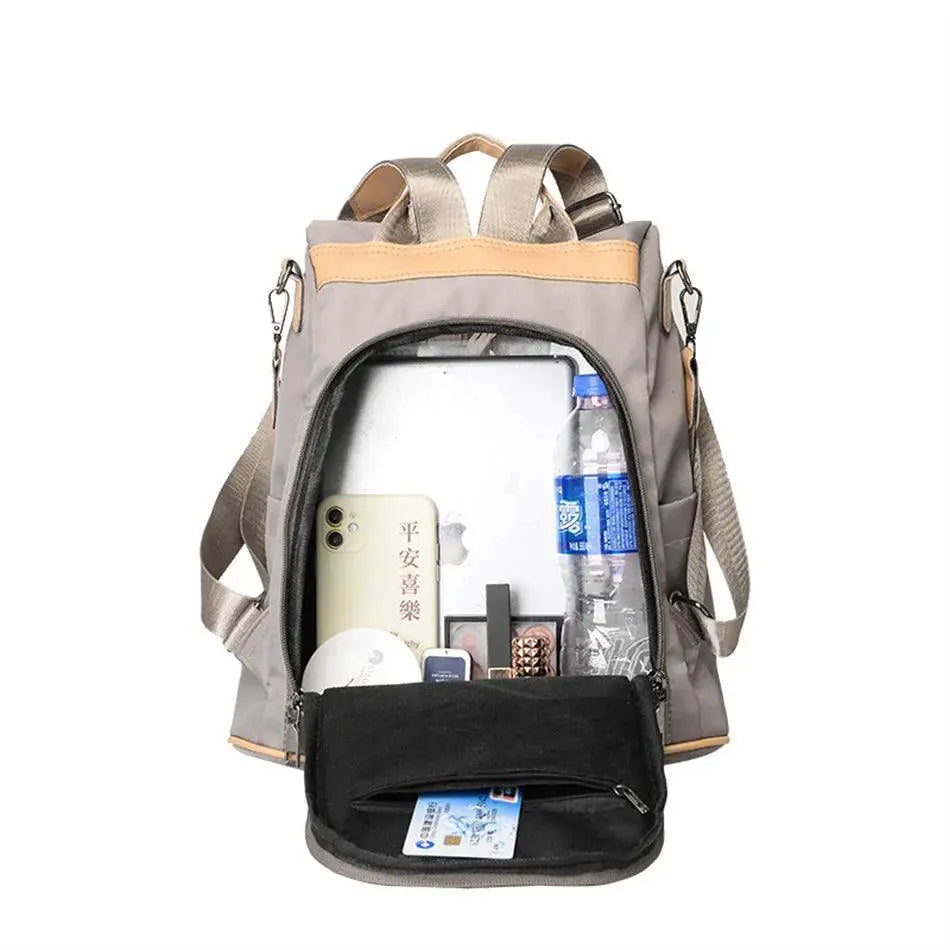 Versatile Anti Theft Waterproof Backpack for Women Rucksack
