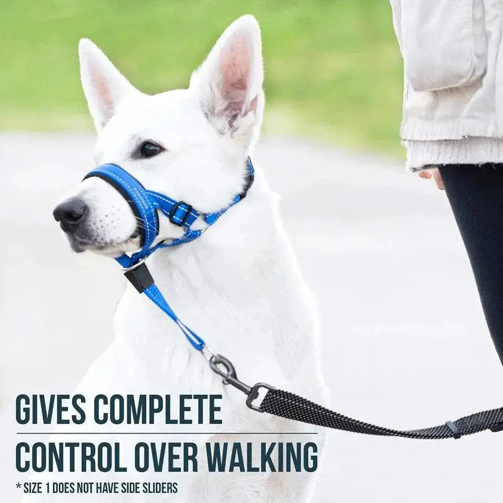 Reflective Dog Muzzle Set For Bark Control And Safety
