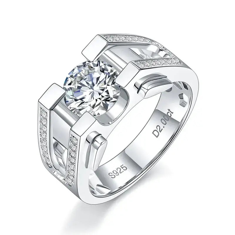 Certified Fine Silver Wedding Ring — product image 4