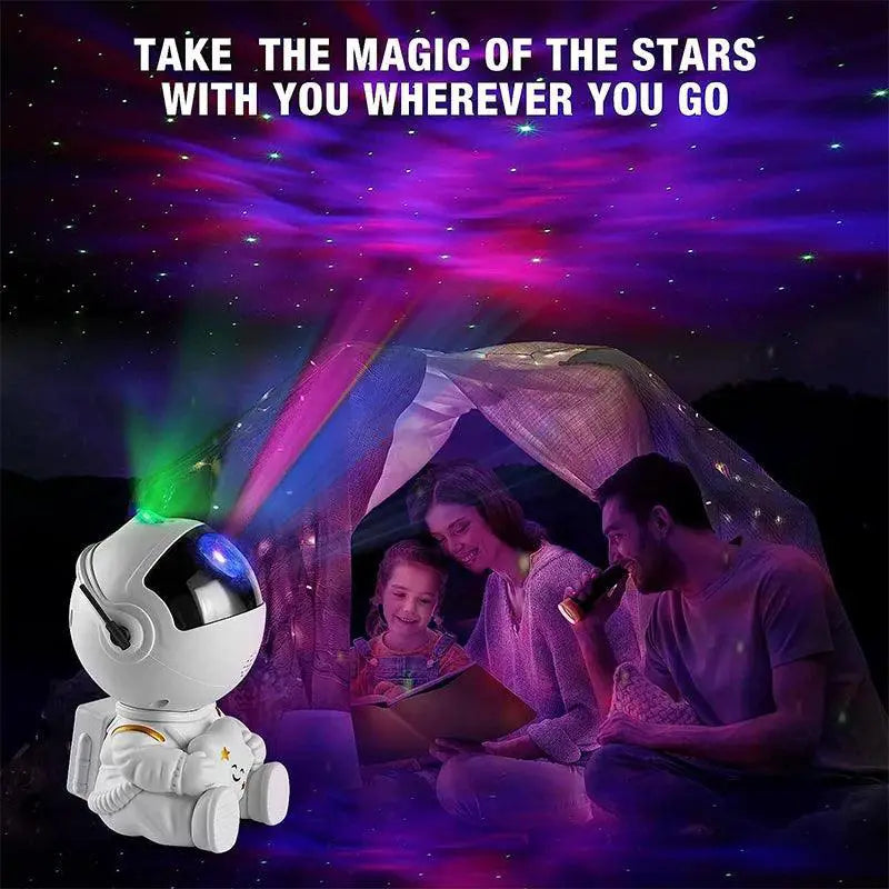 Astronaut Galaxy Projector LED Night Light For Bedroom
