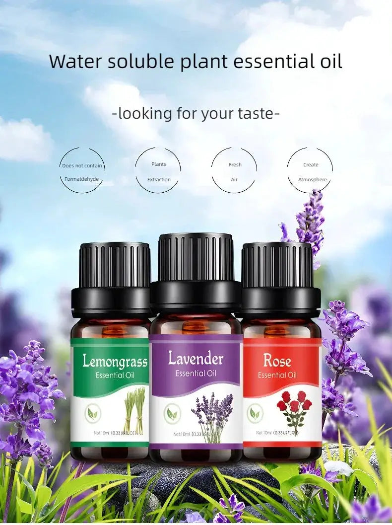 18 Flavors Essential Oils for Aroma Diffuser 10ml Set - OurLum.com