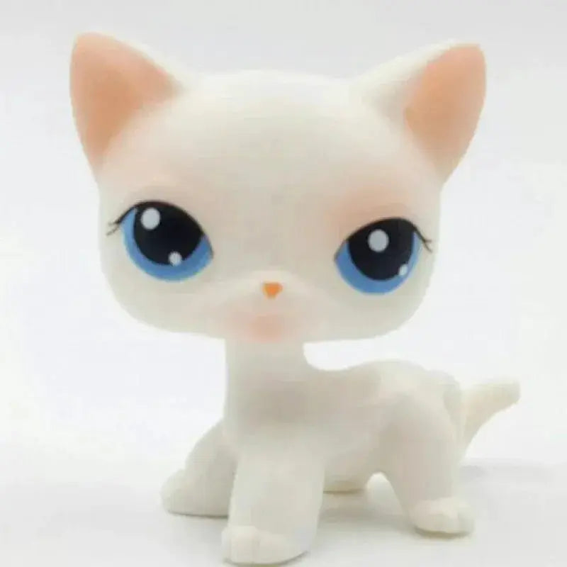 LPS Cat Mini Bobble Head Kitten Toy Collectible Figurine