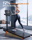 3.5HP Pro Multifunctional Walking Pad Treadmill With Incline Desk