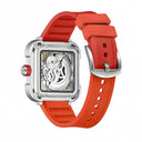 Gold Mens Skeleton Automatic Watch