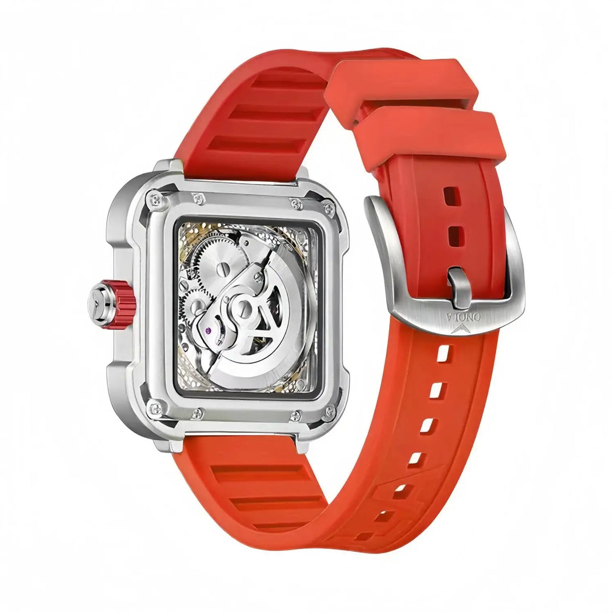 Gold Mens Skeleton Automatic Watch — product image 4