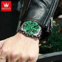 Olevs Men Stainless Steel Watch