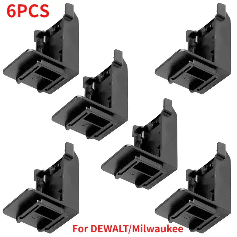Power Tool Battery Mount Holder 2 In 1 Stand Storage