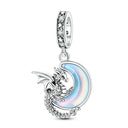 Sterling Silver Fire Dragon T-rex