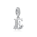 Sterling Silver Charm Star Letters