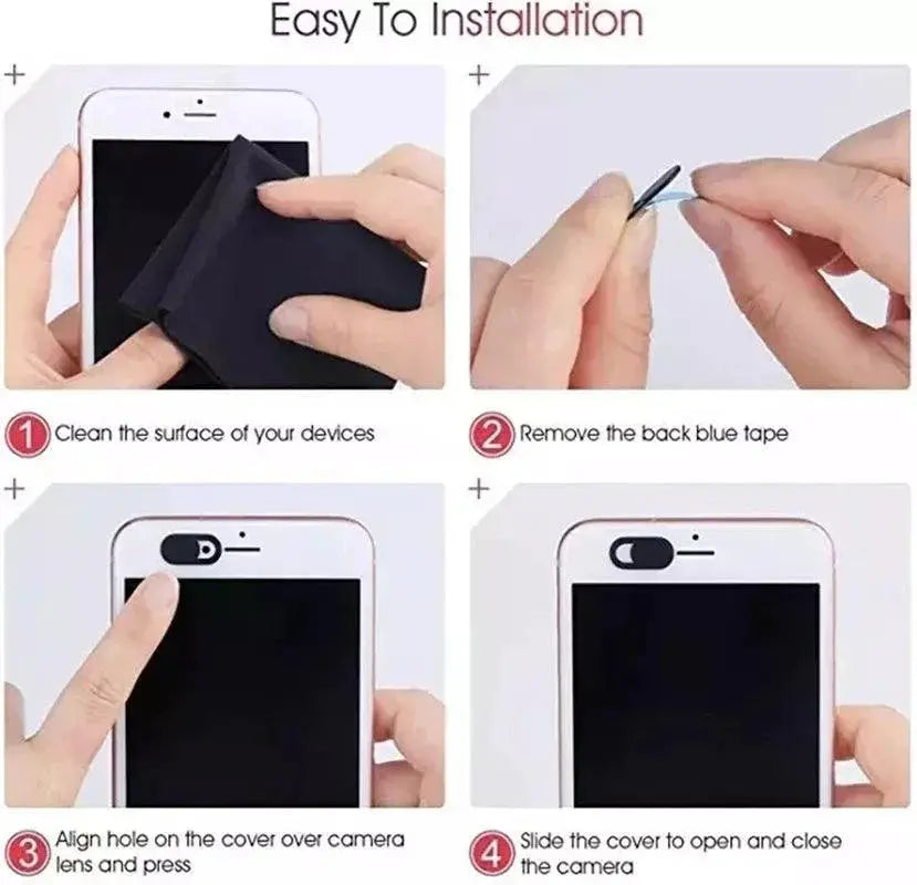 Webcam Privacy Cover Slider Keeps Your Camera Safe