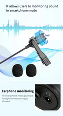 Clear Audio Lavalier Microphone for PC