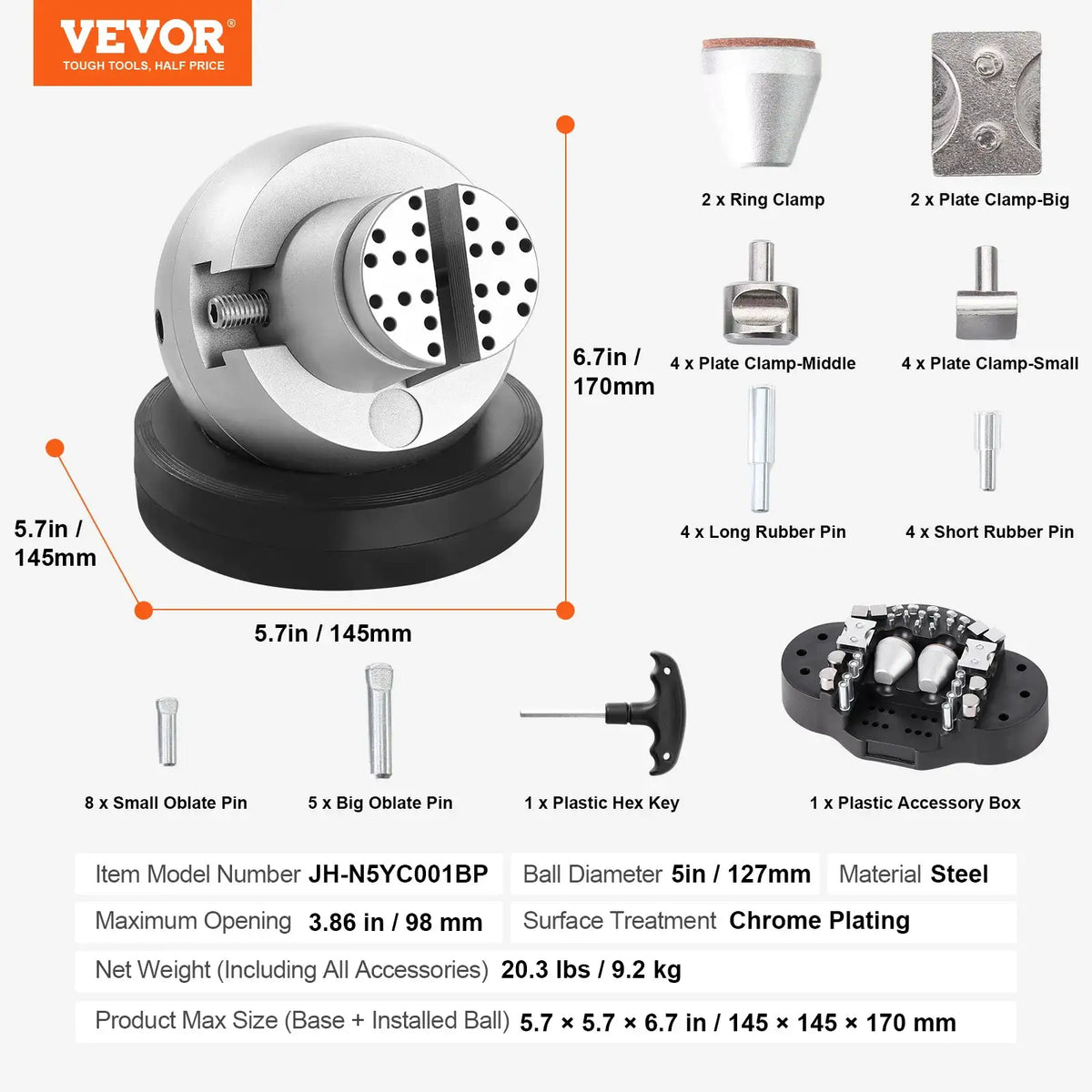 Standard Ball Vise Engraving Tool — product image 7